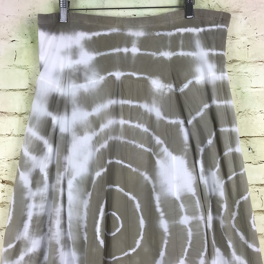 Chicos Maxi Tie Dye A Line Skirt Size 0/4 Small - Picture 3 of 7